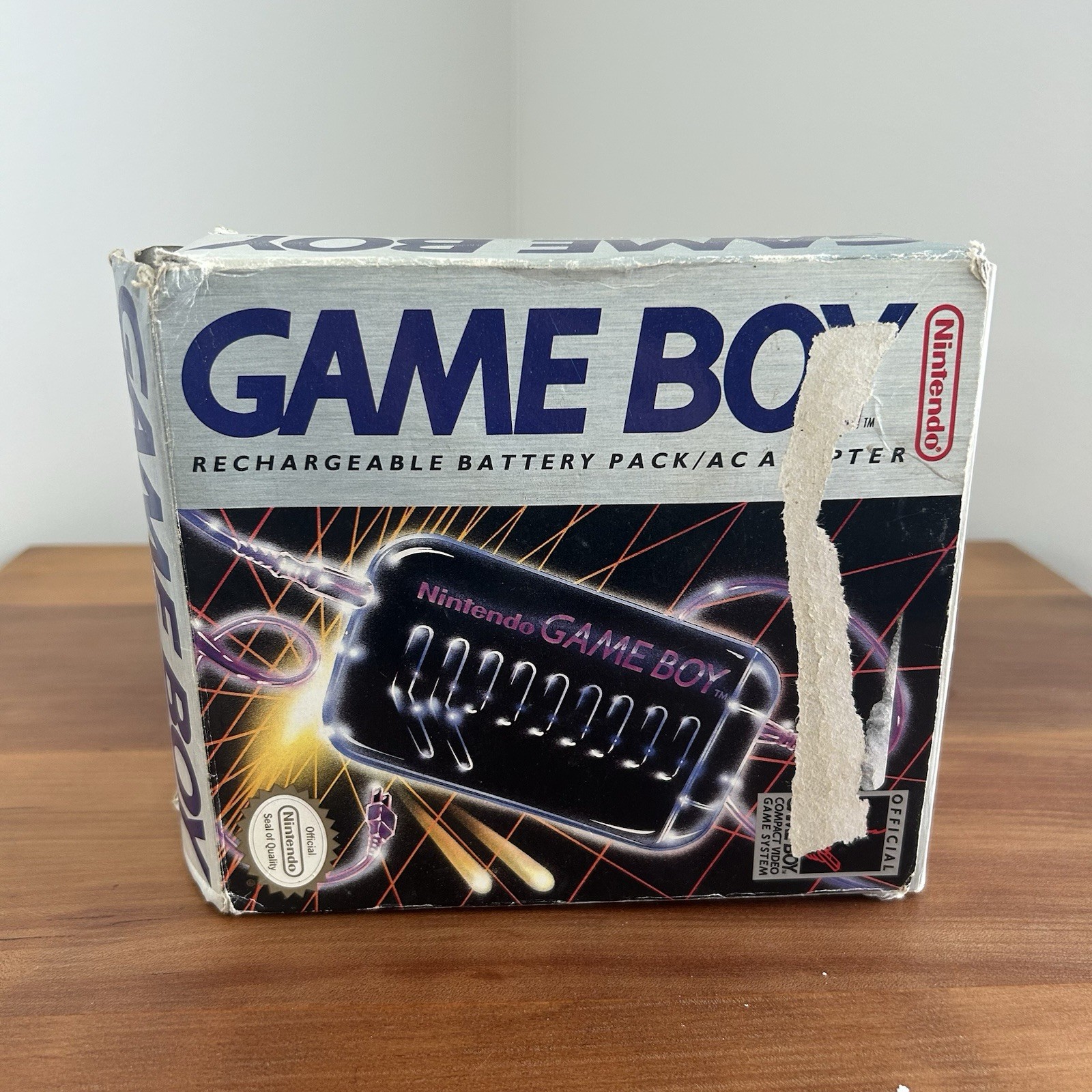 Nintendo Game Boy CIB 1989 Rechargeable Battery Pack AC Adapter Untested