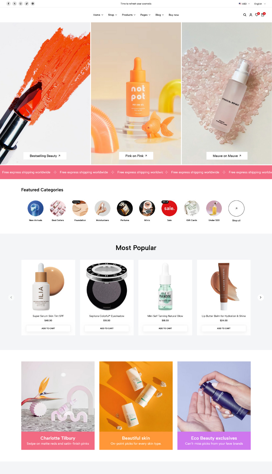 eShopyCom - Shopify Theme | Multipurpose eCommerce Template | Fast & Optimized