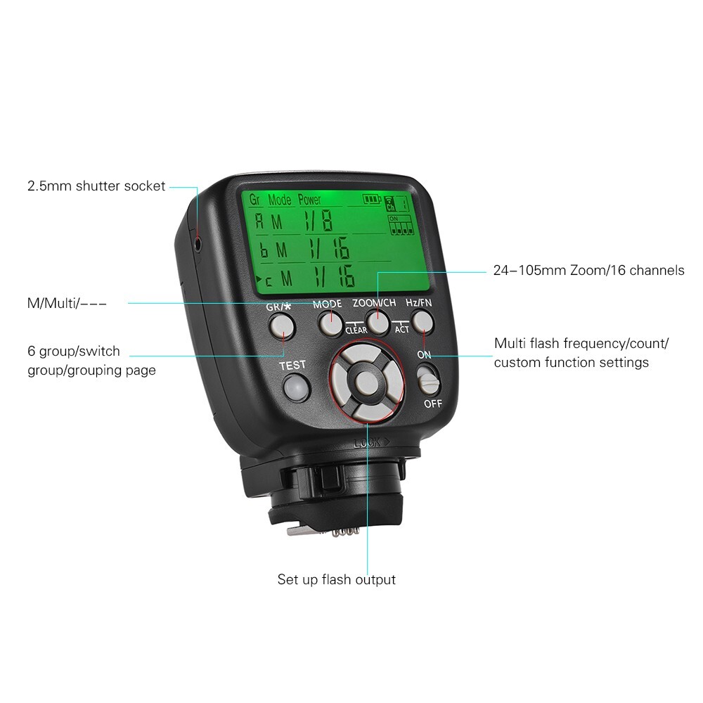 YONGNUO YN560TX-N II 2.4G Wireless Flash Trigger Controller for Nikon Camera