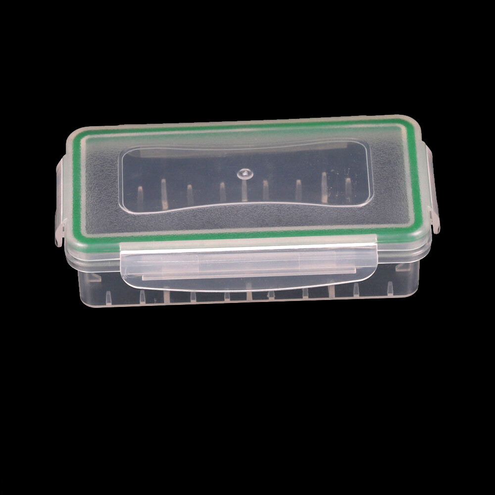 10 PCS Waterproof Battery Storage Case Holder Organizer for 18650/16340 Battery