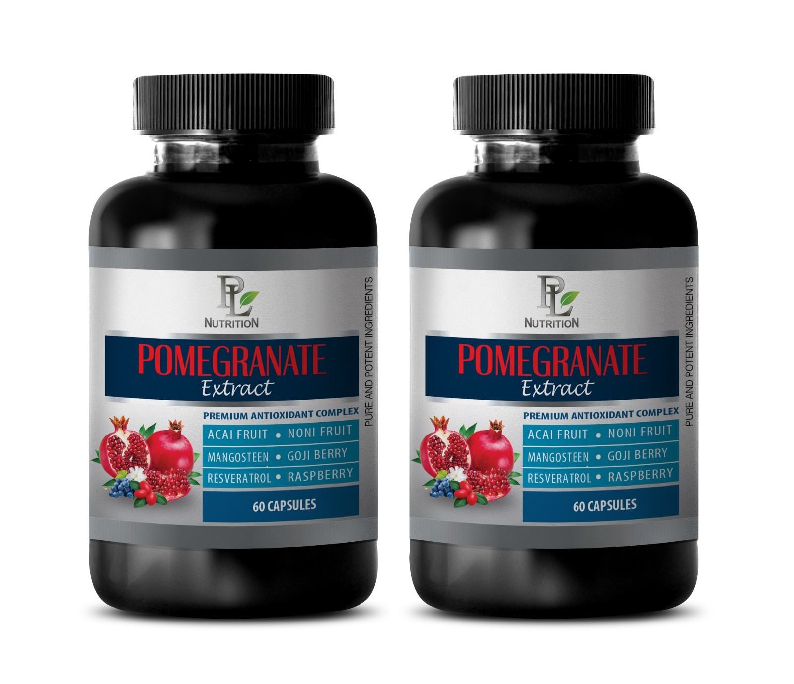 pomegranate capsules - Pomegranate 40% Extract - superfood supplement 2B