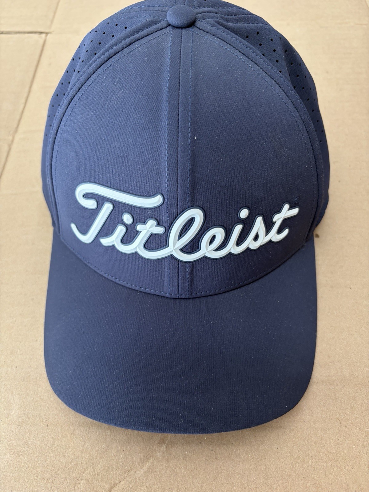 Titleist Men Players Tech Adjustable Golf Hat Cap NAVY TH24APT-41