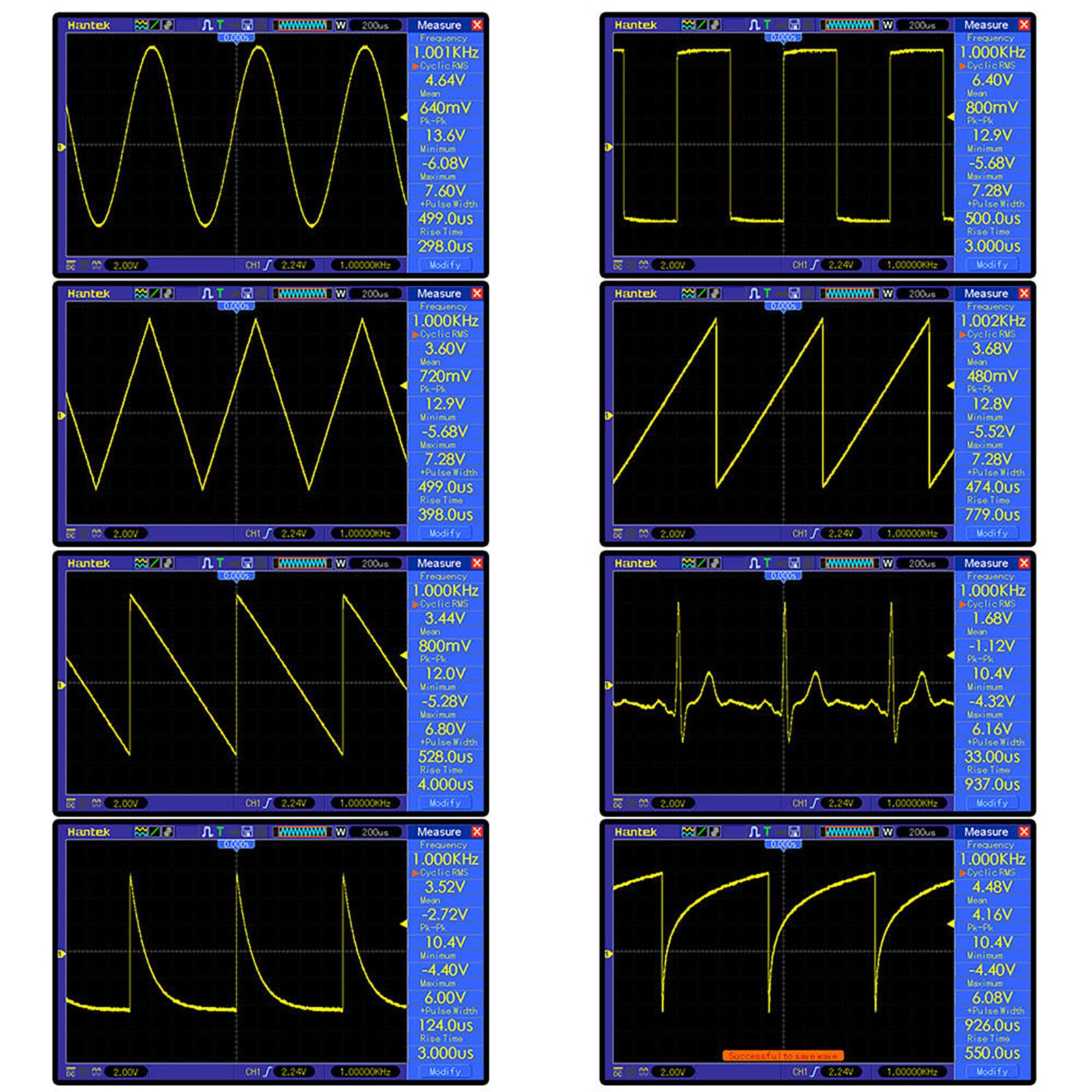 Multi Waveform Signal Generator DDS 15 Patterns 0.01Hz-500kHz with USB Cable