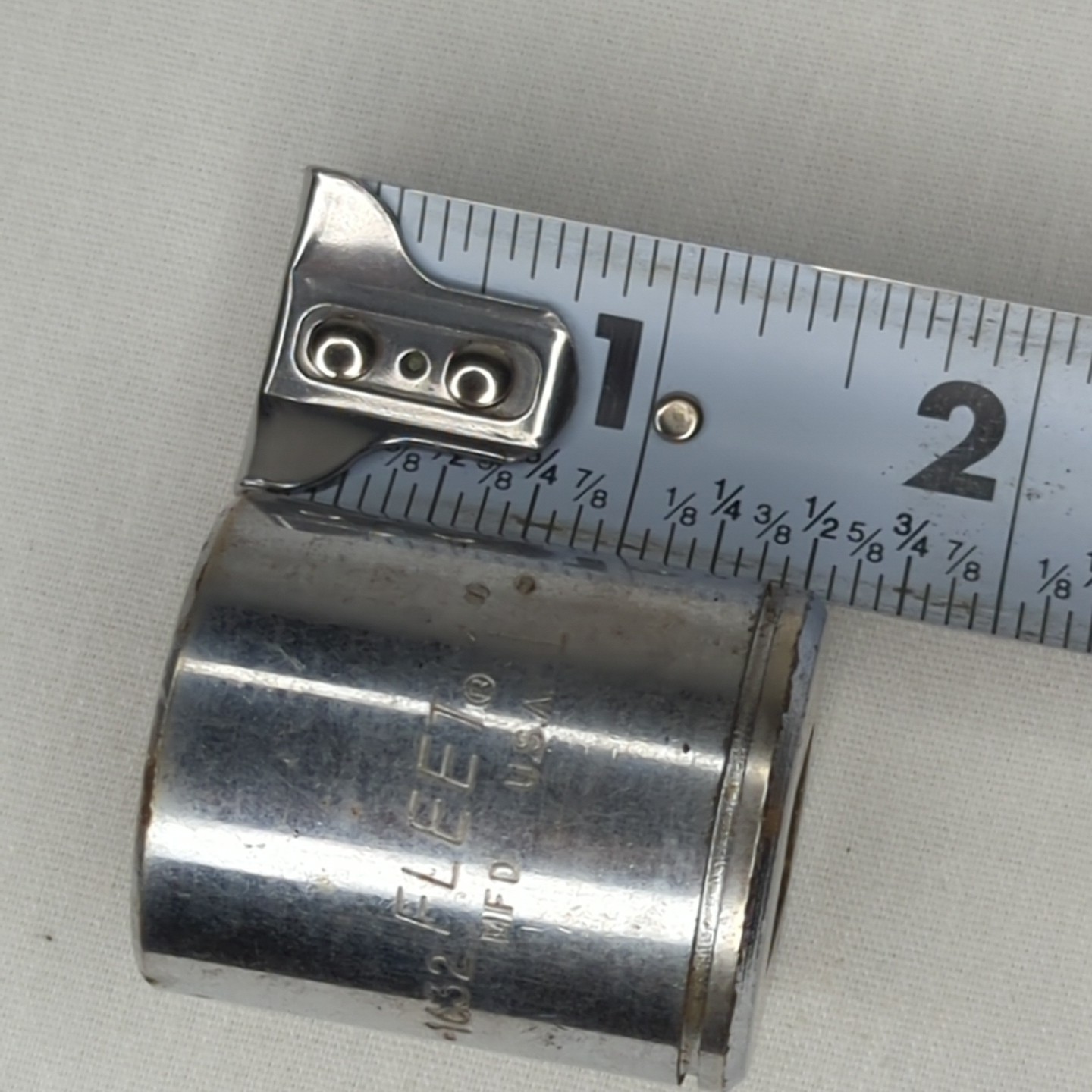 Fleet Size 1" SAE 1/2" Drive 12 Point Socket 1632 USA