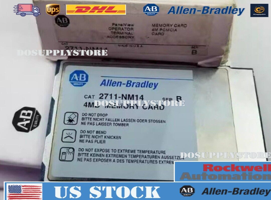 New In Box AB 2711-NM14 4MB Memory Card Free fast shipping 2711NM14