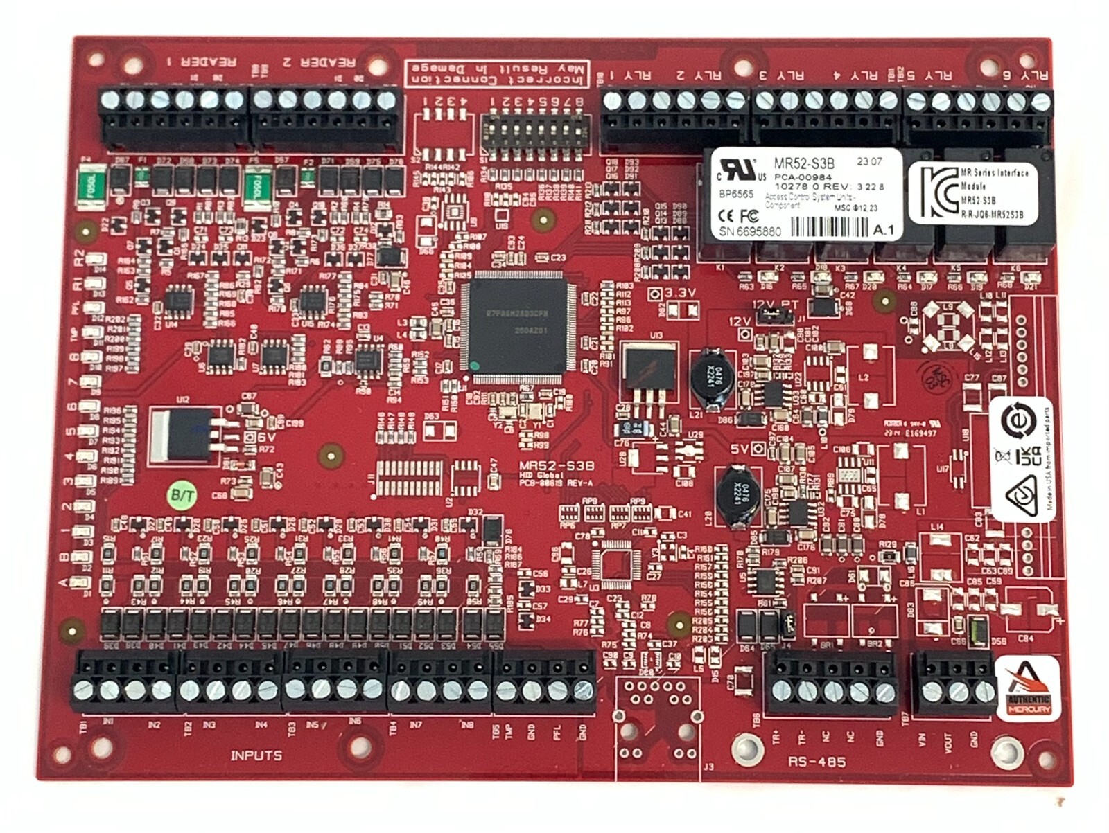 Mercury MR52-S3B Dual Card Interface Panel