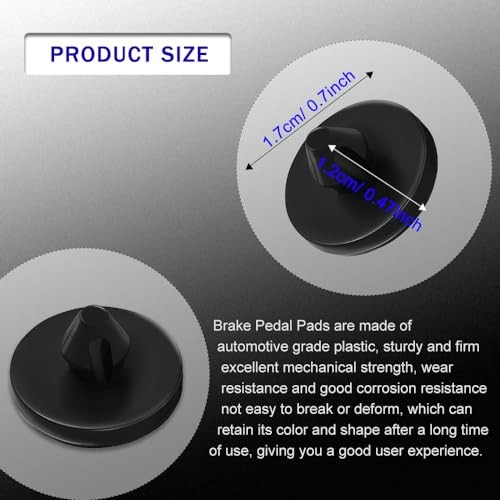 12PCS Car Brake Pedal Stop Pad Replacement OEM# 90541-06036,Car Brake Switch