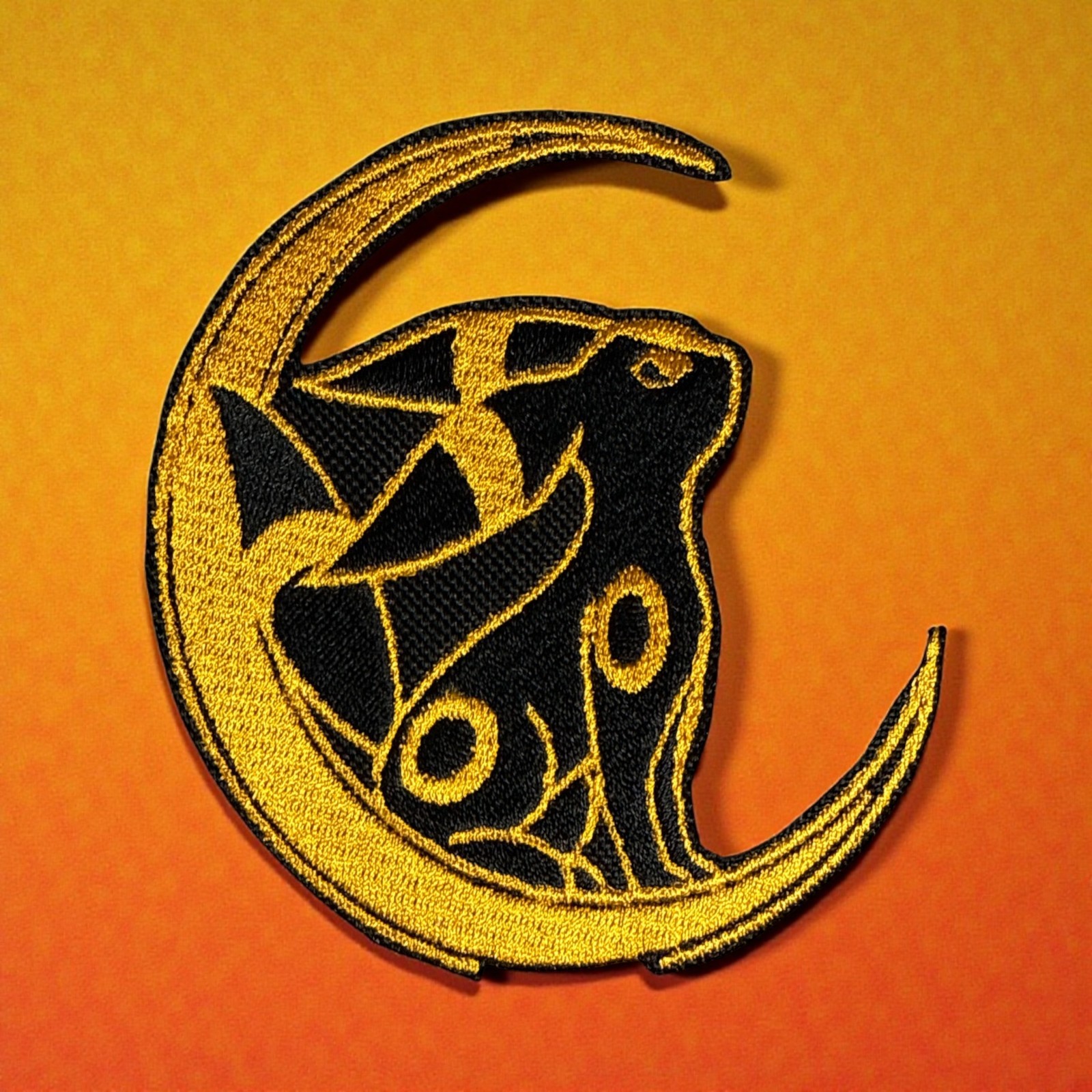 Umbreon Moon Embroidery Patch 4.03" X 3.67"