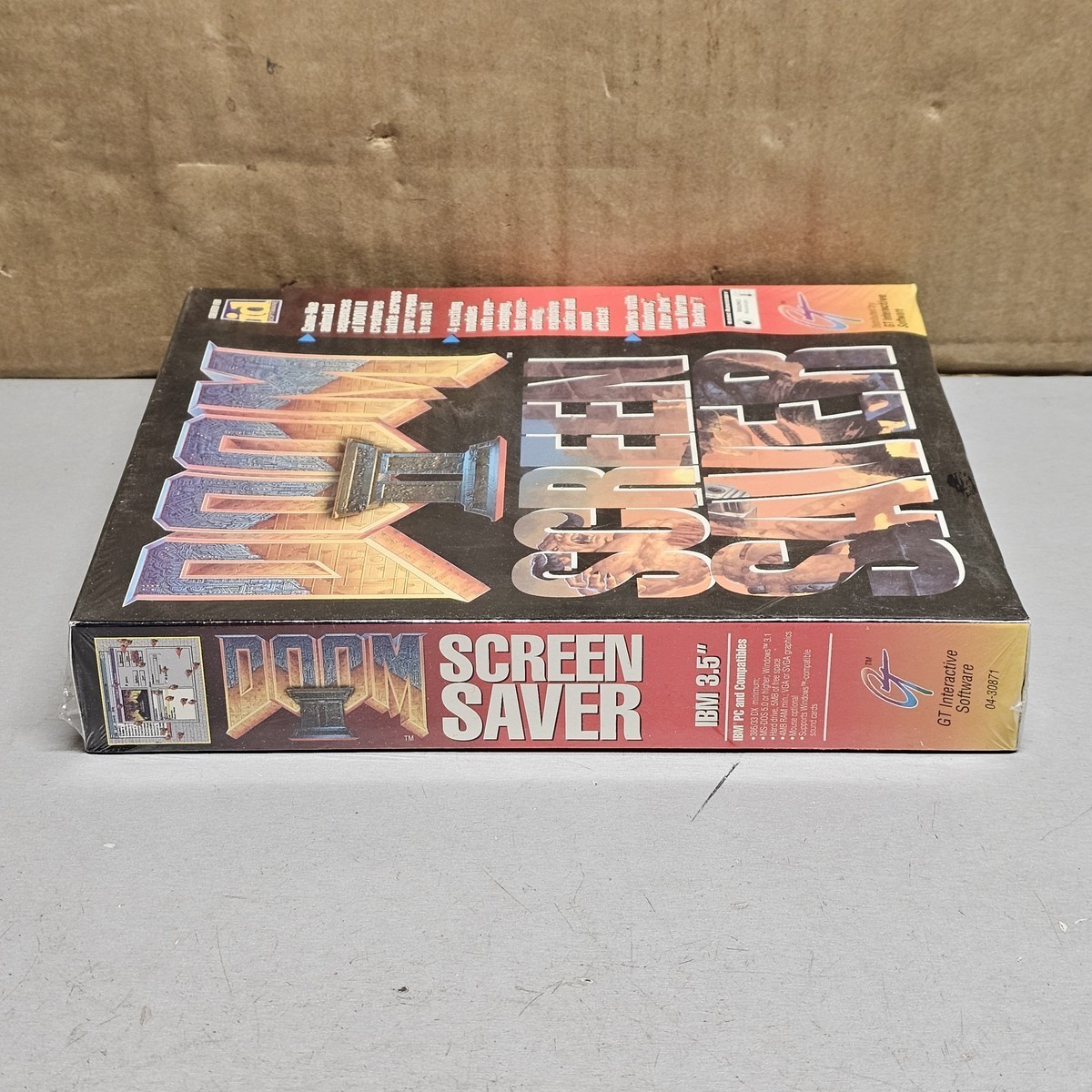 DOOM II Screen Saver PC Software id Software GT Interactive SEALED