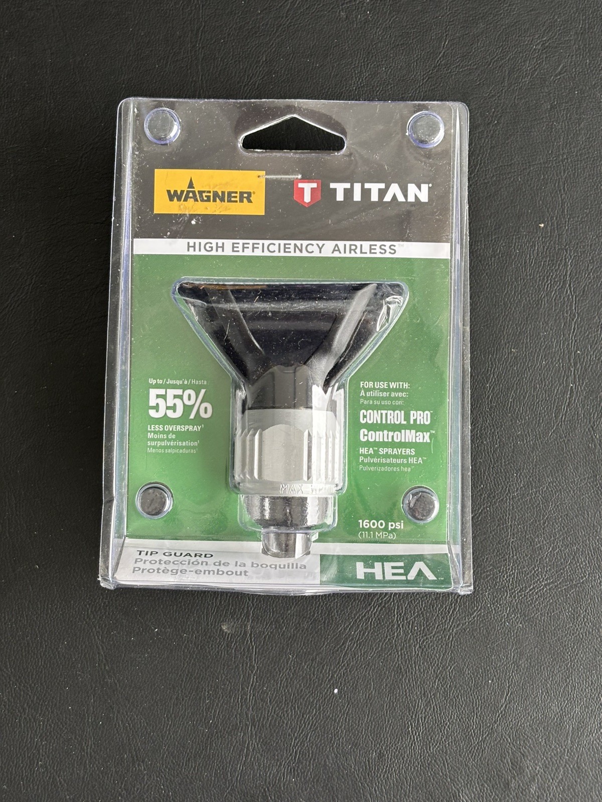New Wagner TITAN 353-702 Airless Spray Gun Tip Guard,7/8" Thread A2