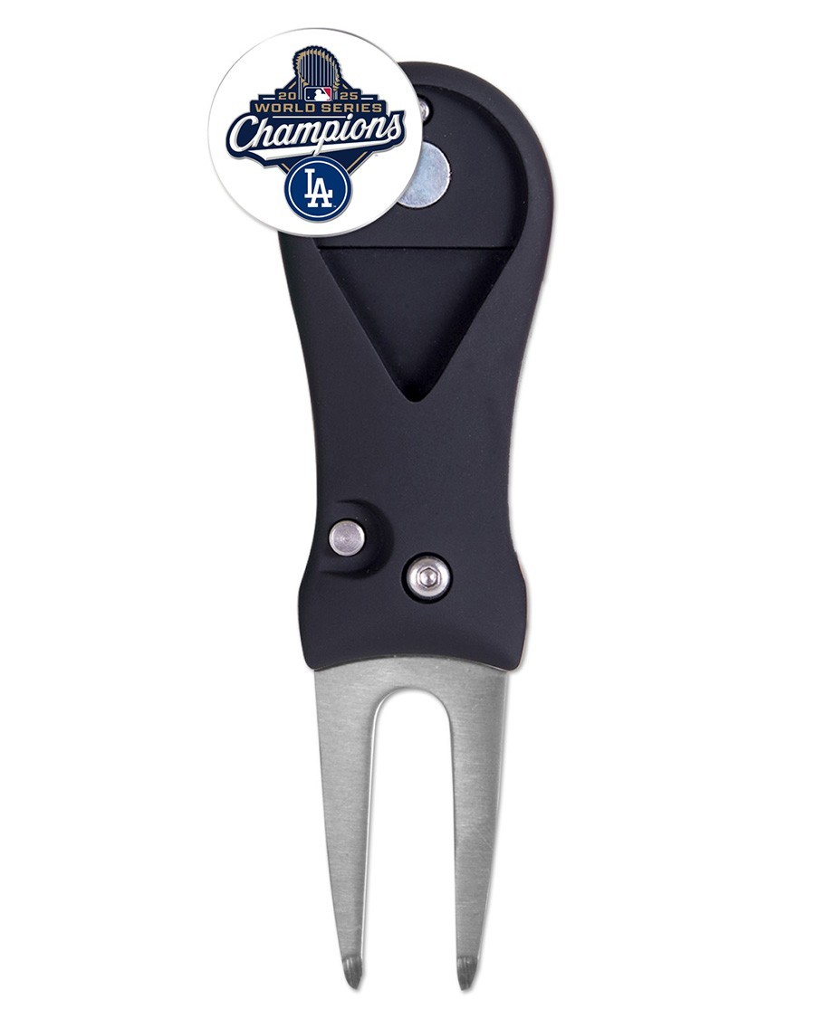 LA Los Angeles Dodgers 2025 MLB Golf Ball Marker + Switchblade Divot Tool
