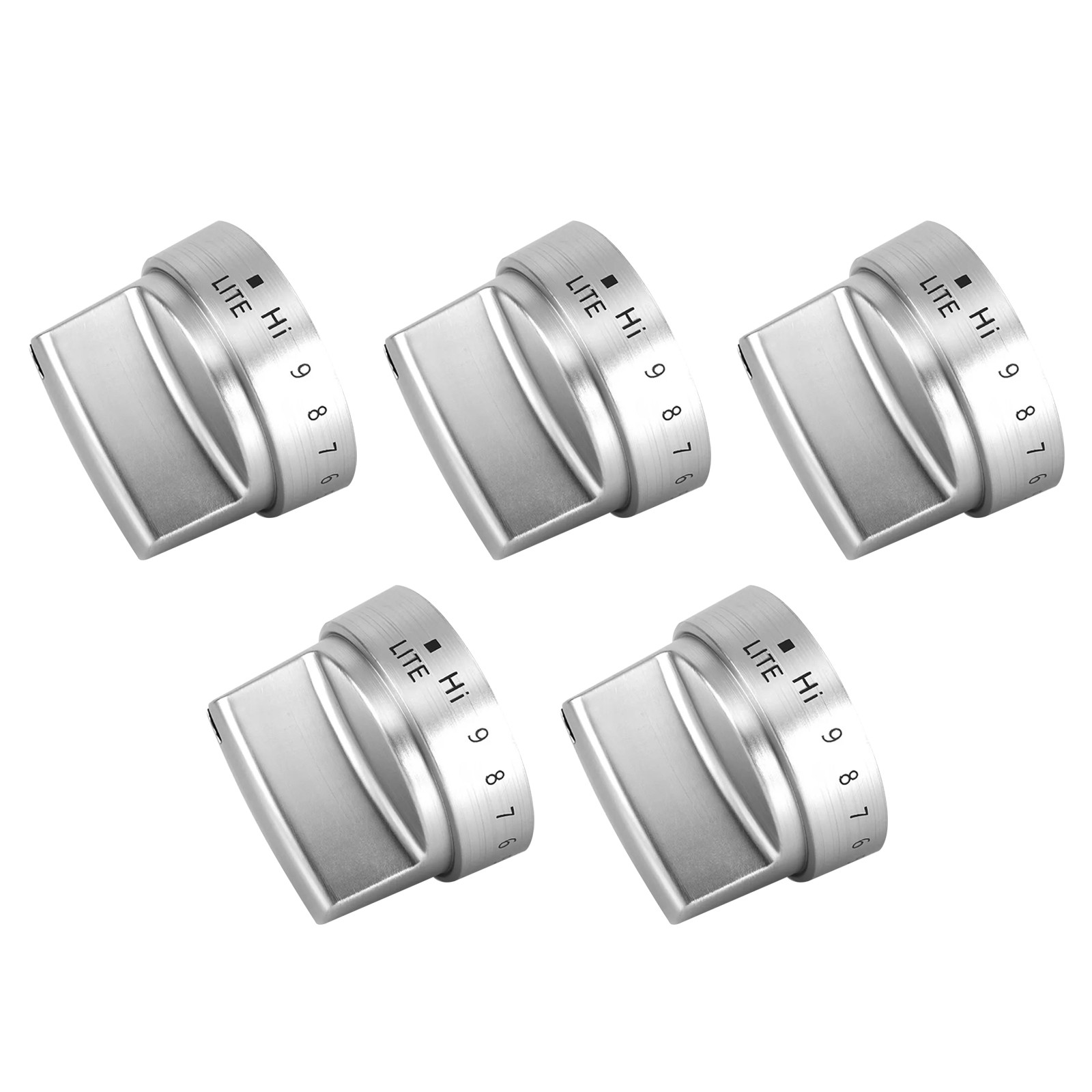 Easy Installation 5PCS Control Knob for GE Gas Range Stove Replacement Part