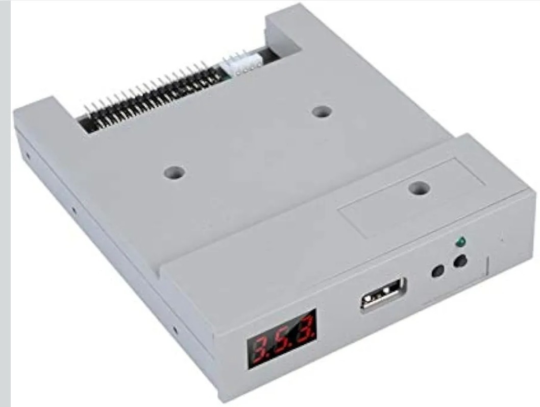 Byged USB Emulator Floppy, SFR1M44-U100 3.5in 1.44MB USB SSD Floppy Drive...