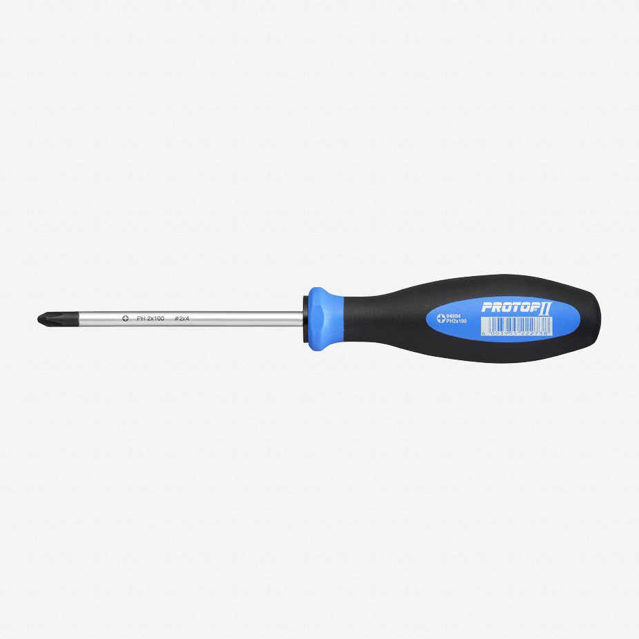 Witte 9T 94804 #2 x 100mm Protop II Phillips Screwdriver