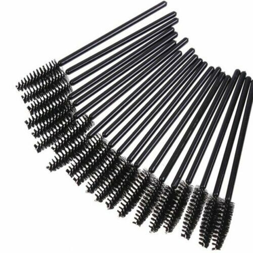 100PCS Disposable Eyelash Brushes Mascara Wands Makeup Brush Spoolies Applicator
