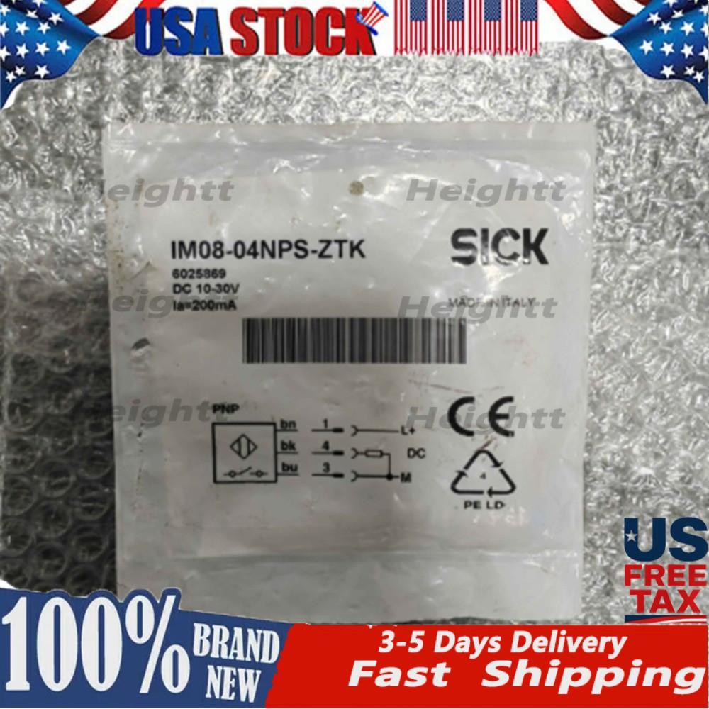 NEW SICK IM08-04NPS-ZTK Inductive Proximity Sensor Non Flush M8 Connector 4 mm
