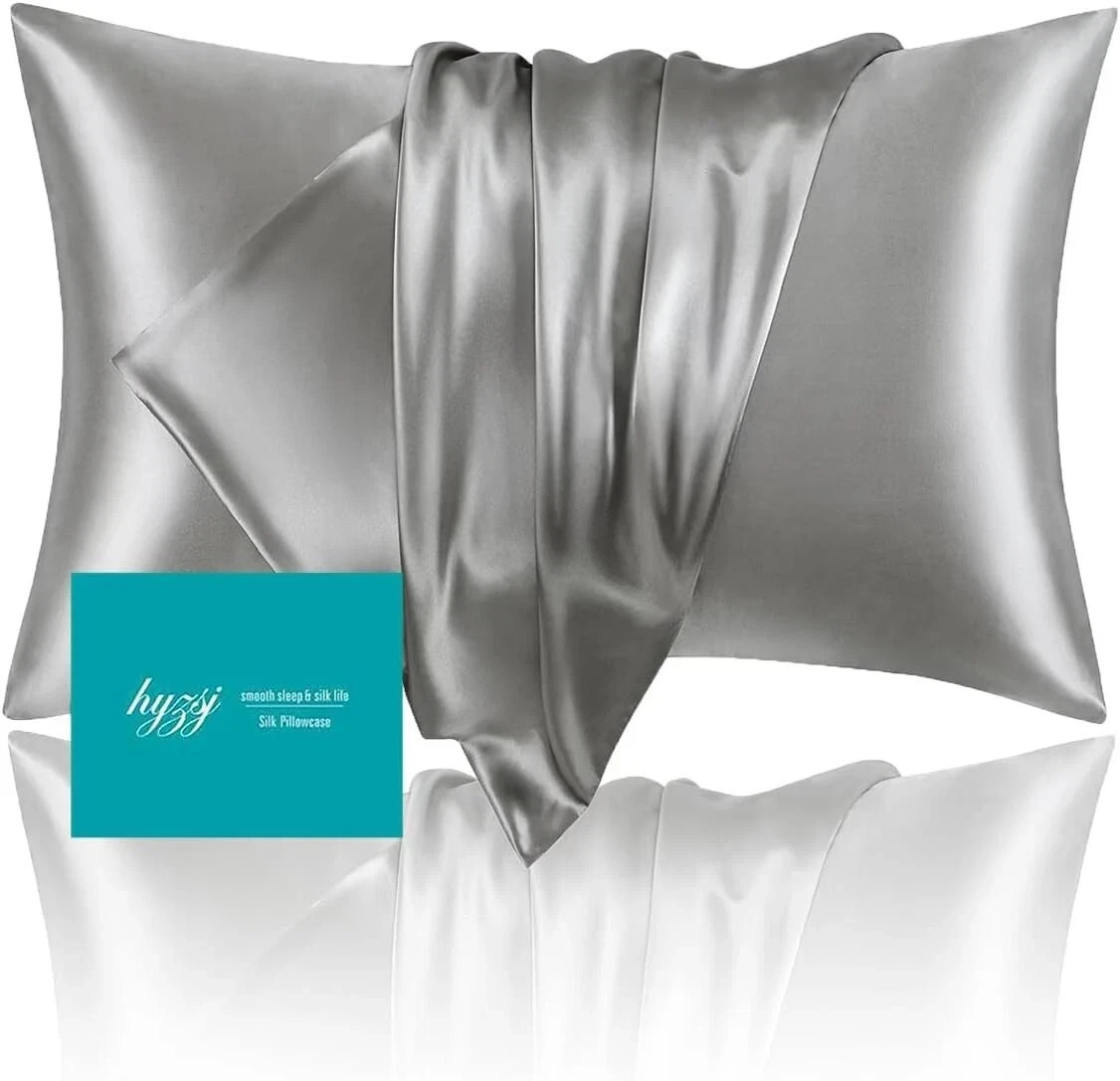 All Sizes, All colors Satin Pillowcase (2 Pack) for Hair Skin Silk Pillow Case