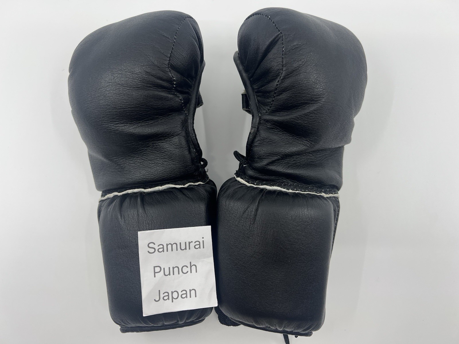 Winning KB-500 Black Karate Martial Arts Gloves Used Japan Rare