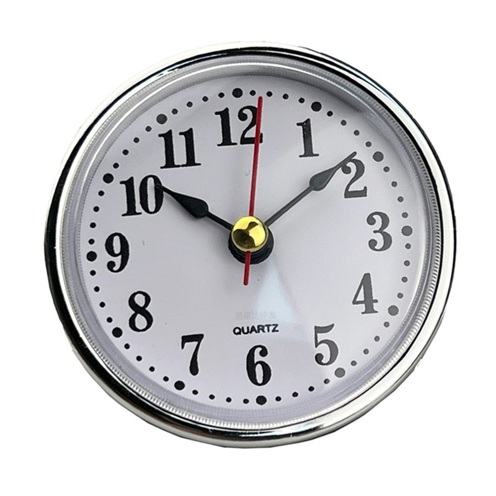 High Quality Movement 65MM Diameter Quartz Clock Inserts With Clear Lens