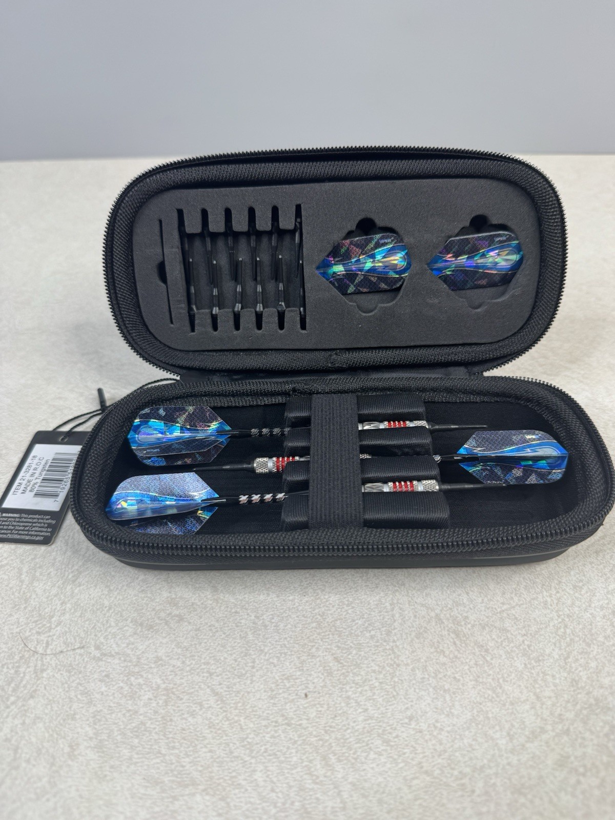 VIPER ASTRO DARTS 80% TUNGSTEN SOFT TIP DARTS RED RINGS 18 GRAMS