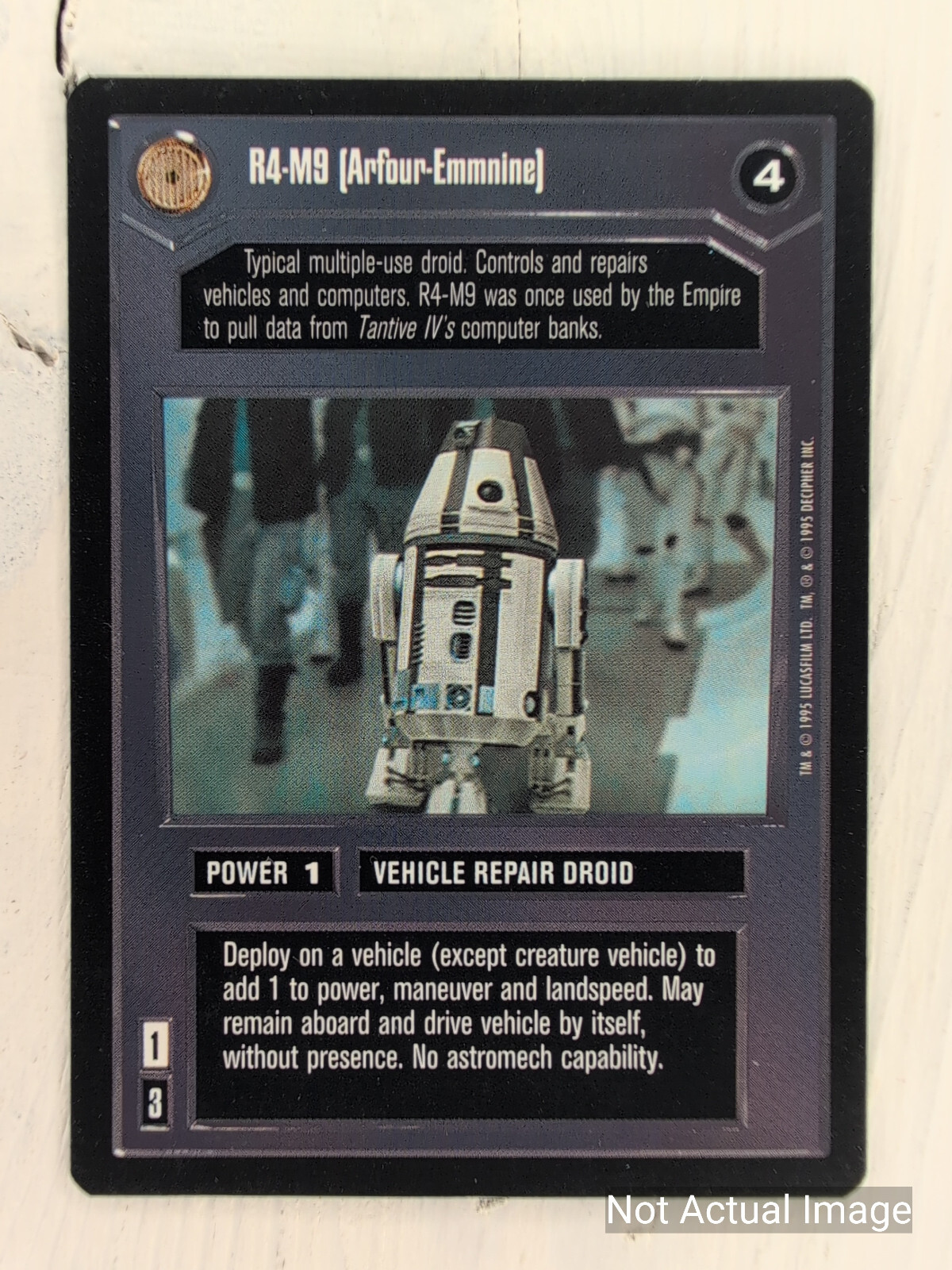 Star Wars CCG Premiere Limited Dark Side - Mix & Match cards to save up to 35%!