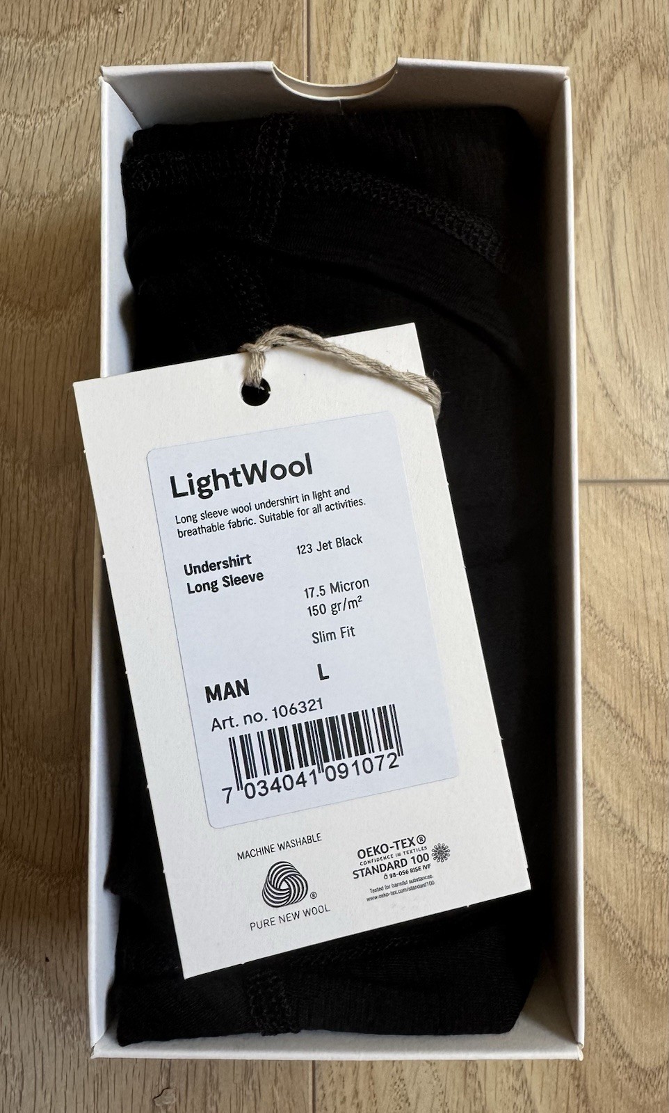 Aclima LightWool Undershirt (L)