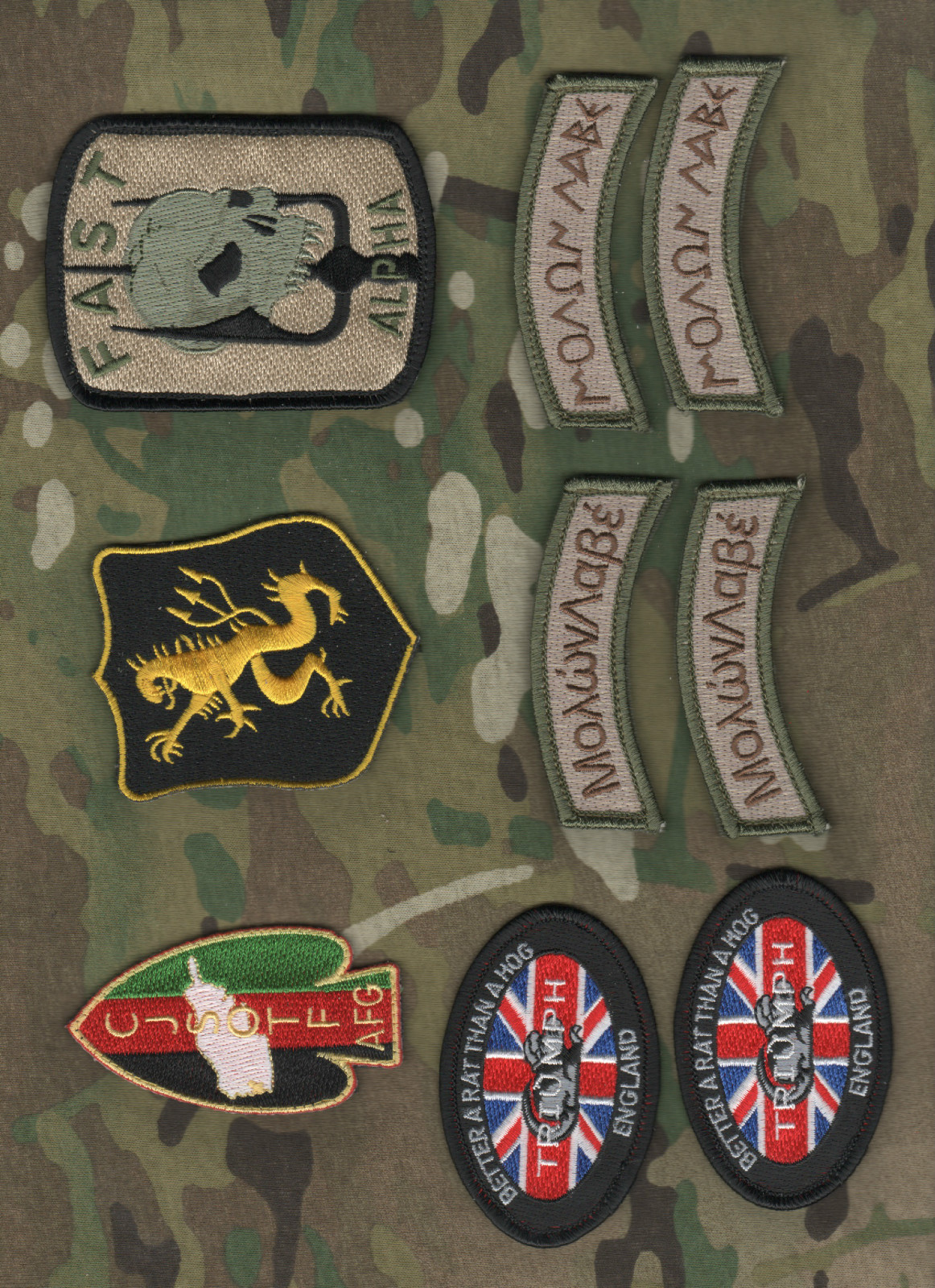 Combined Joint Special Operations Task Force - Afghanistan vêlkrö PATCH: CJSOTF
