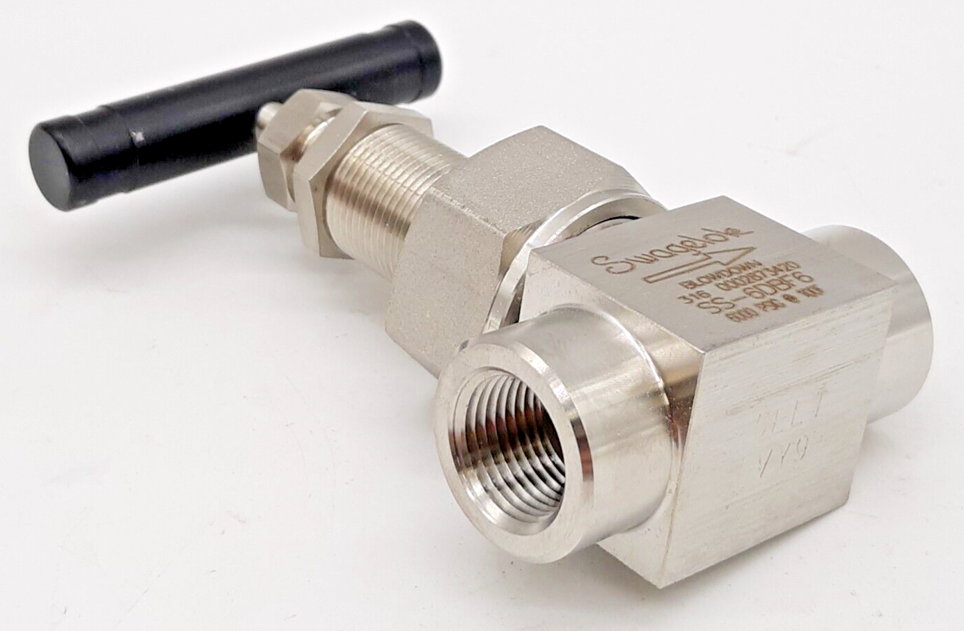 Swagelok SS-6DBF6 Blowdown Needle Valve