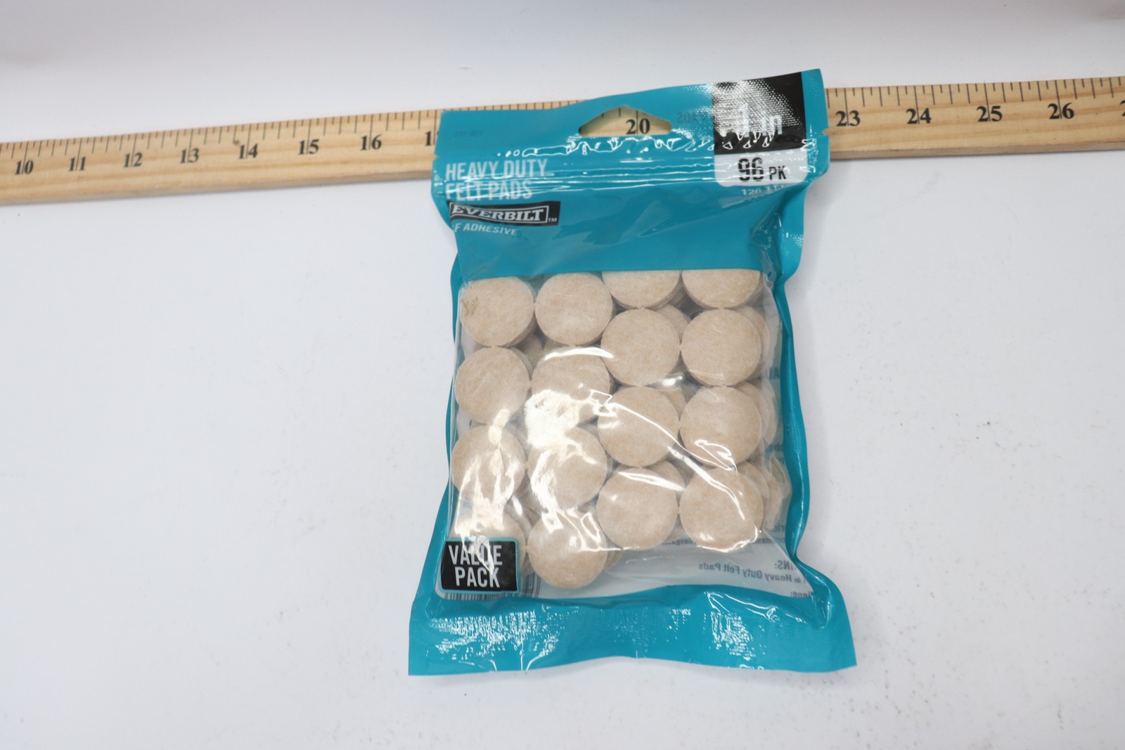 (96-Pk) Everbilt Heavy Duty Felt Pads 1 Diameter 49882 - Unopened