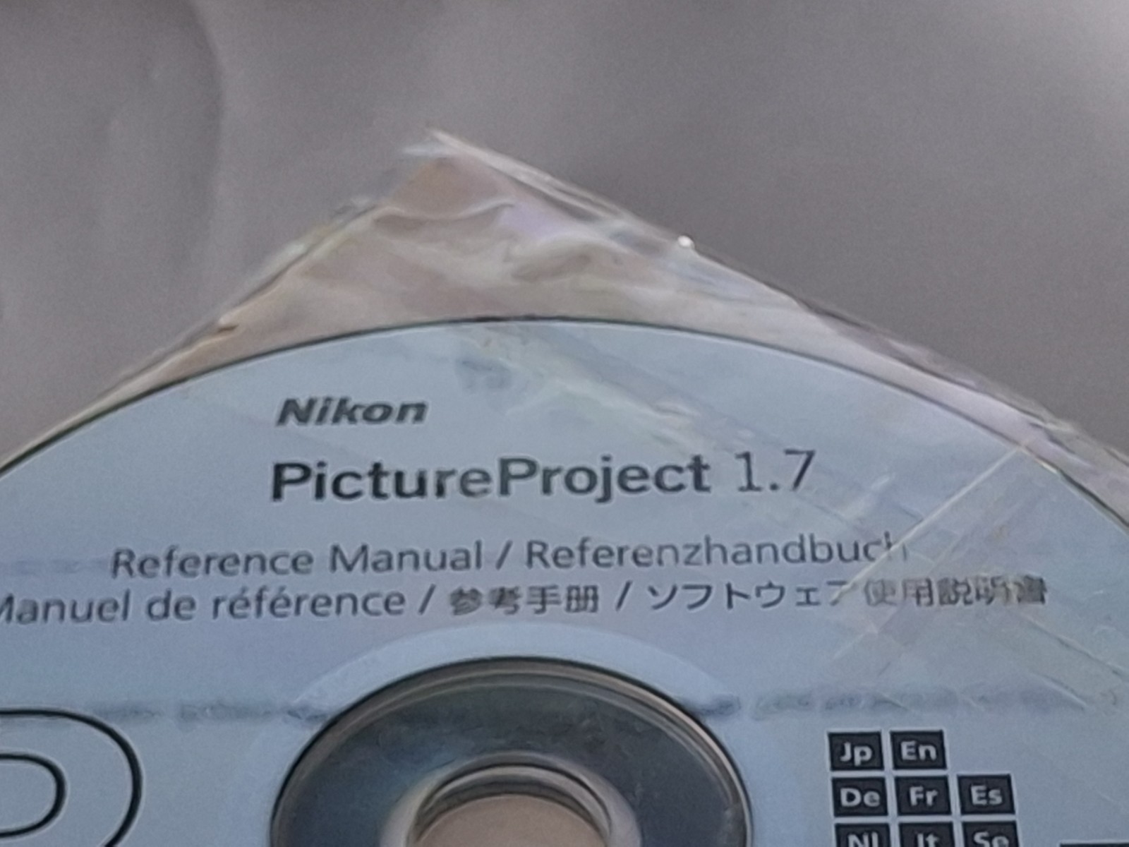 Nikon Picture Project 1.7 CD-Rom Software / Reference Manual 2 CDs NEW Sealed