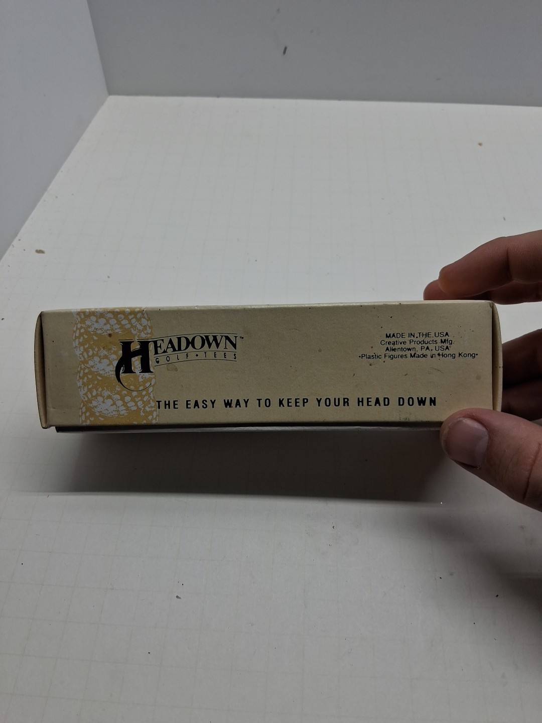 Set Of 3 Risque "HEADOWN" GOLF TEES In Original Box