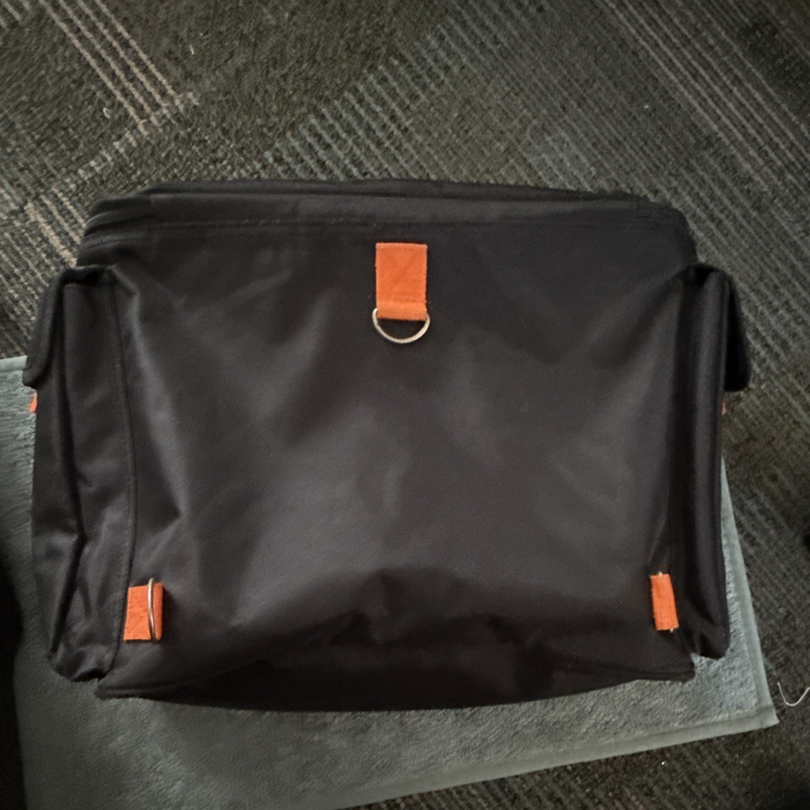 Harley-Davidson Black Insulated Cooler Bag Shoulder Strap Polyester Logo