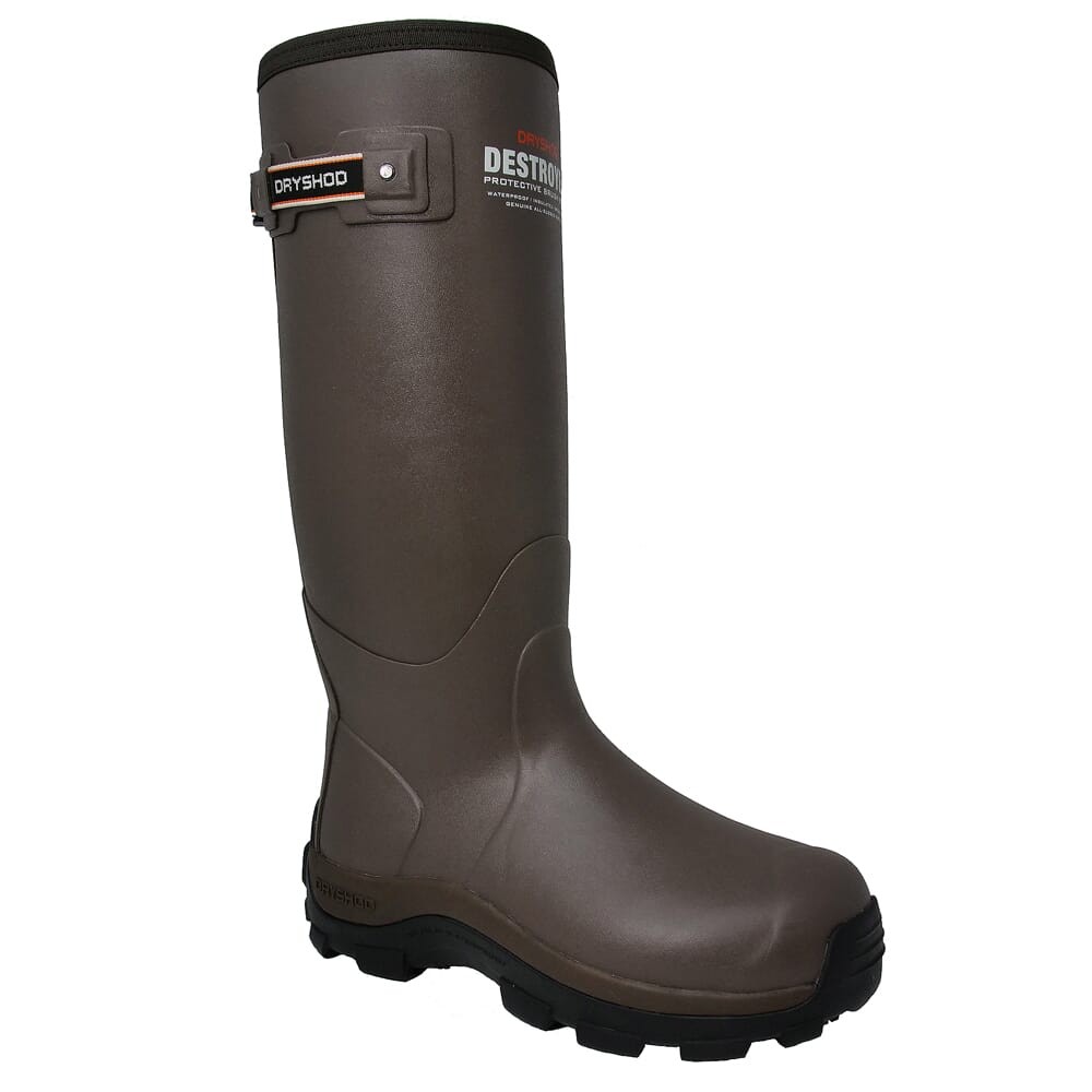 Dryshod Destroyer Gusset All Khaki Snake Proof Boots (DSG-MH-KH-M): BRAND NEW