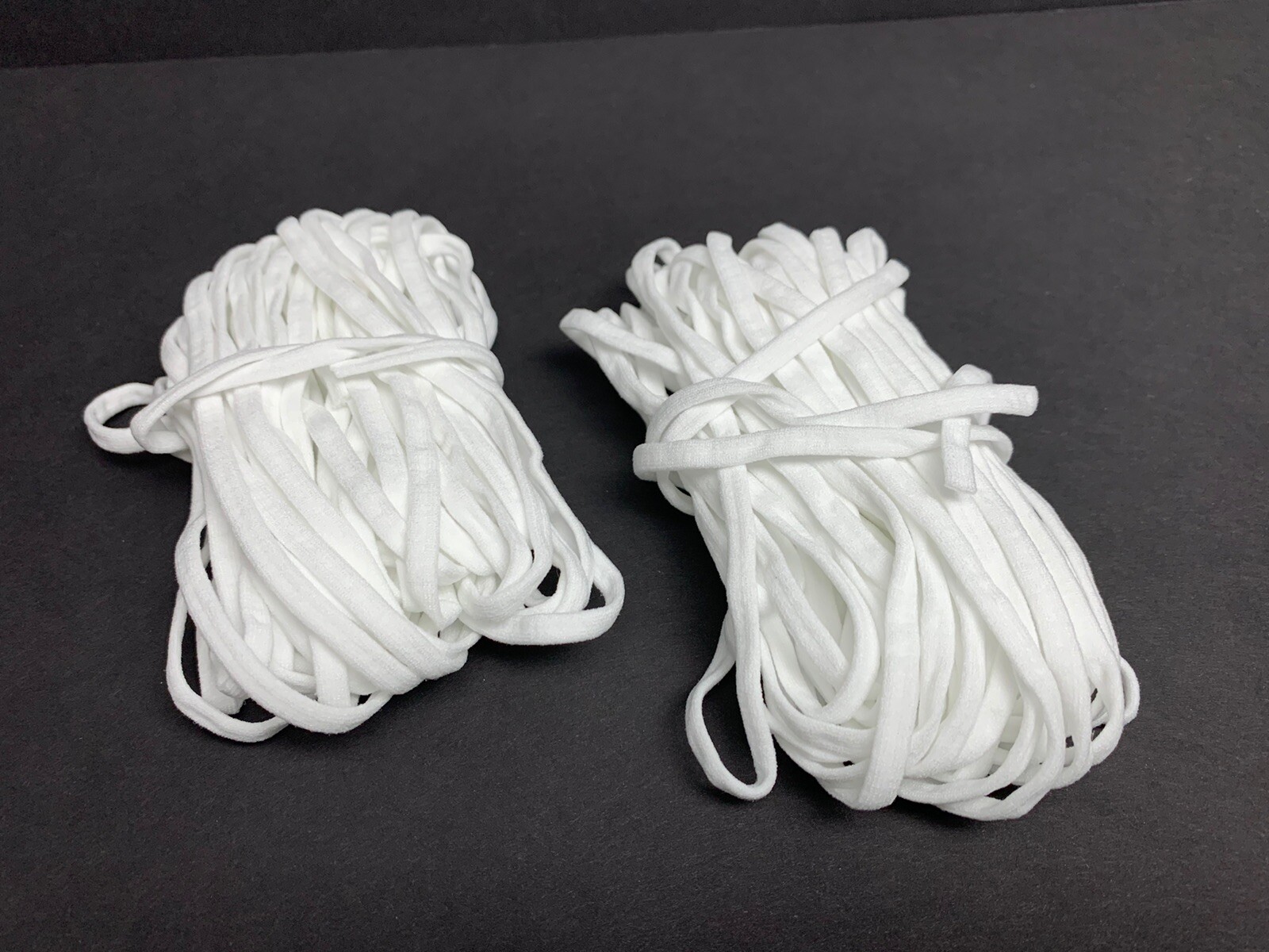 High-quality 5mm Elastic Flat Ear Loops $9.95 Per 10 Yards