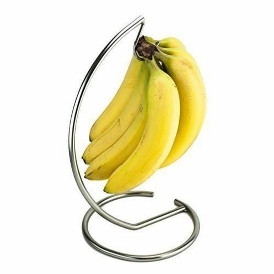 Stainless Steel Chrome Banana Holder