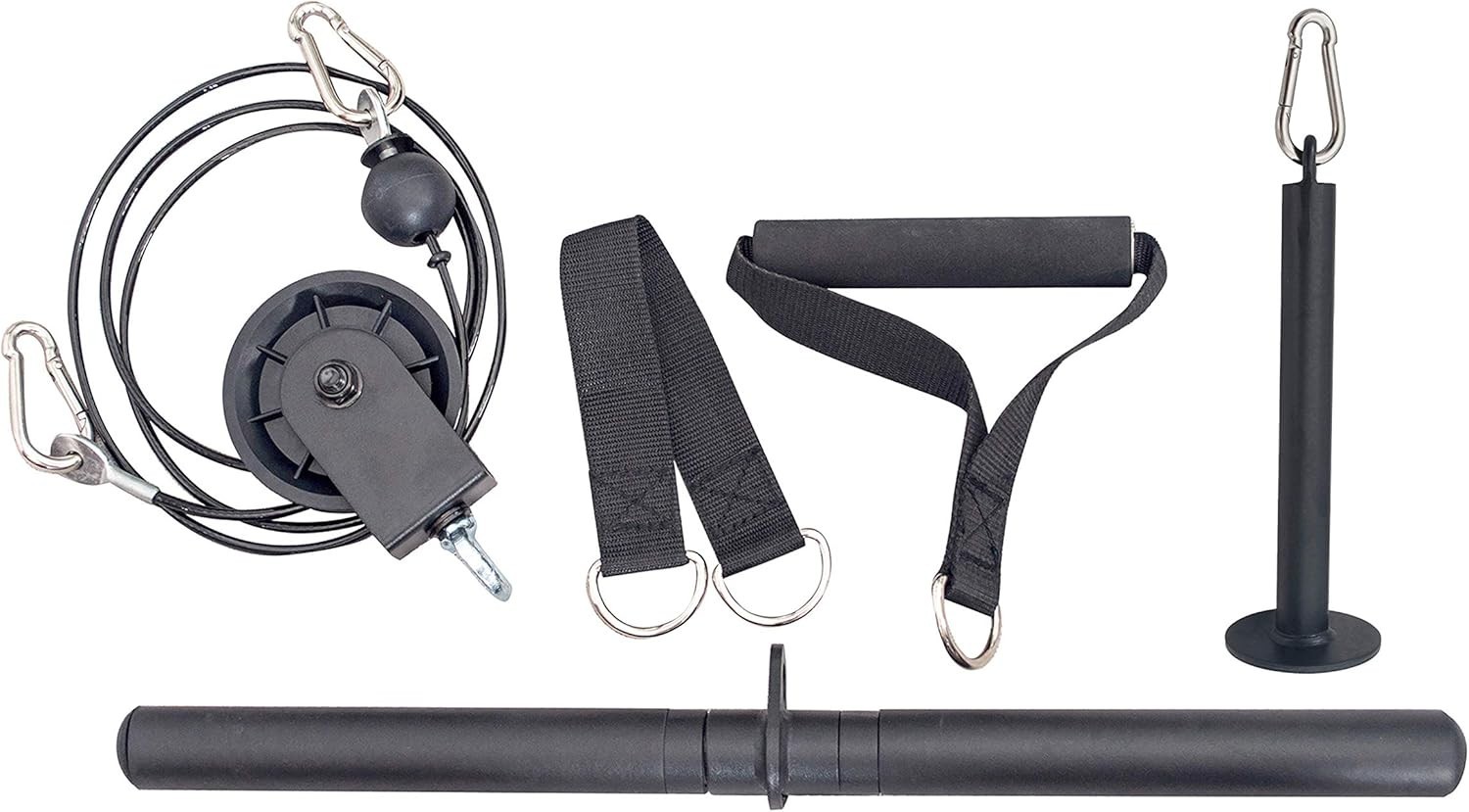 Upgrade Power Cage: Lat Pull Down Attachment, 360lb Capacity, Easy Install