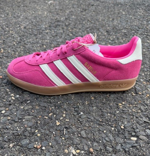 Adidas Originals Gazelle Indoor Women Sneakers Pink White Gum #356