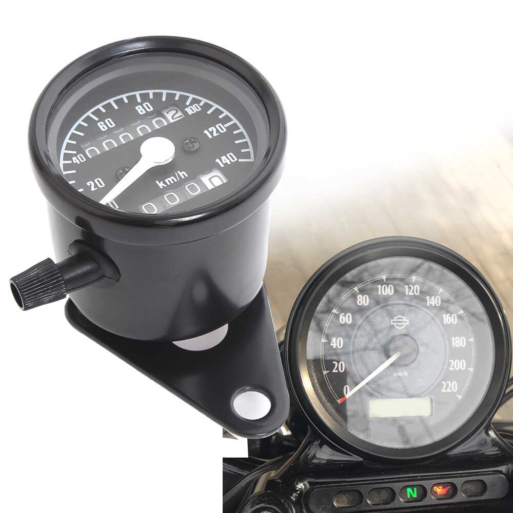Meter Tachometer Fuel Gauge Motorcycle Speedometer Digital LED LCD Odometer