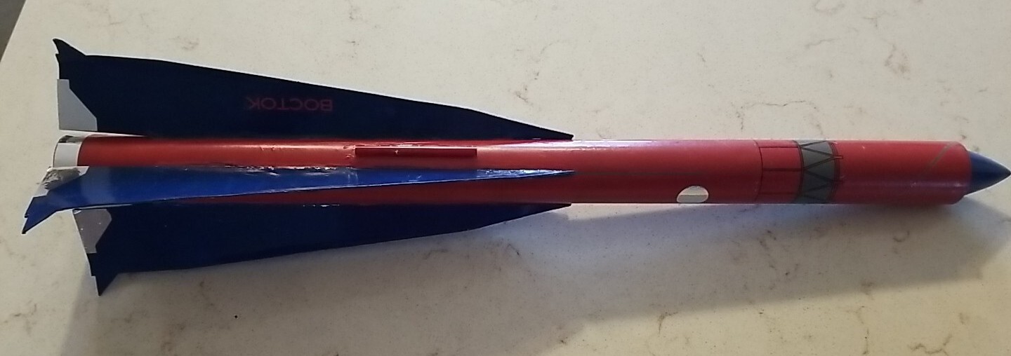 Estes Boctok CCCP Model Rocket Complete