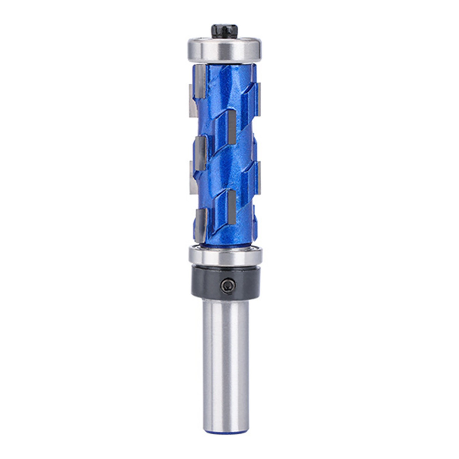 1/2" Shank Flush Trim Router Bit Kit Sanding Milling Cutter Top Bottom Bearing