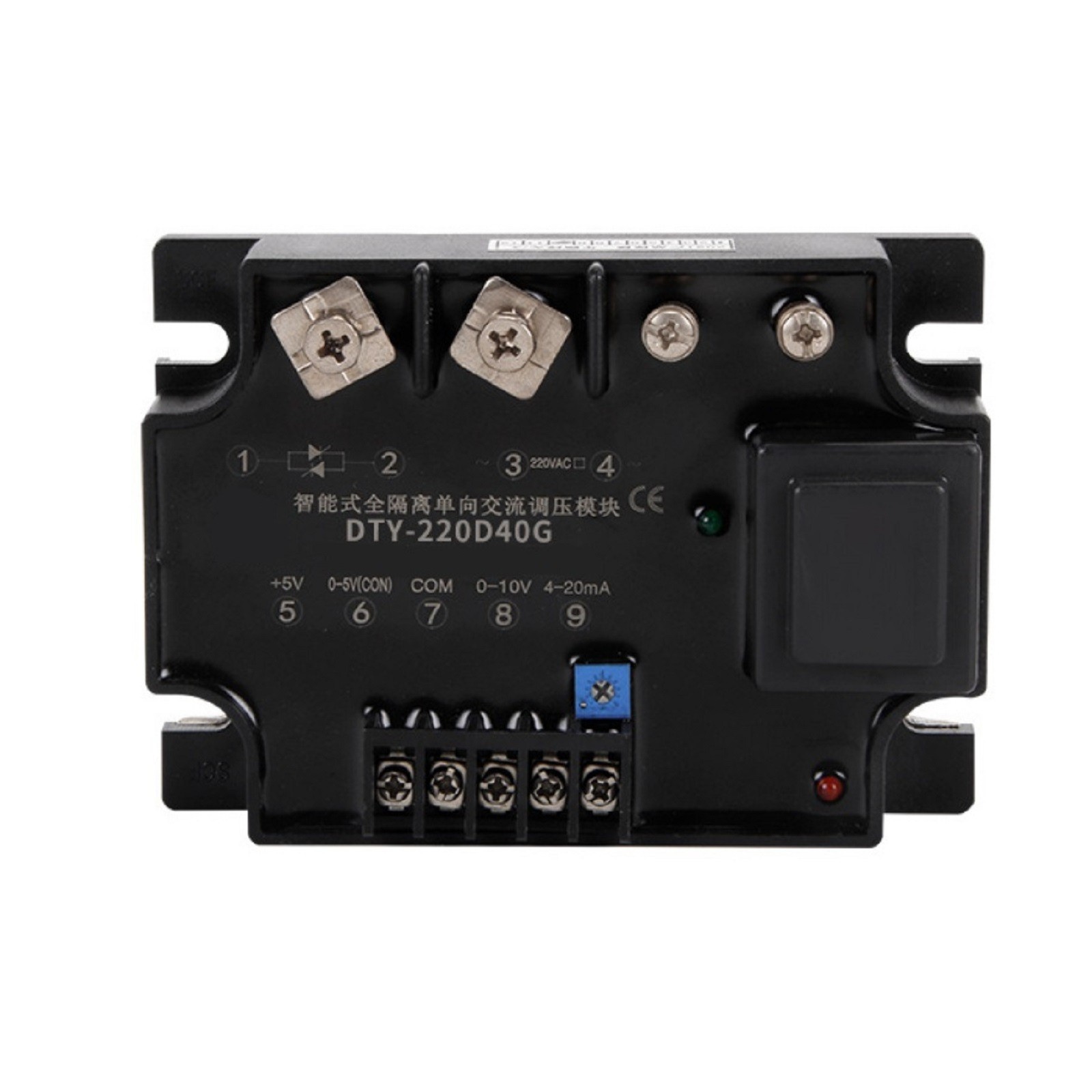 Single Phase Fully Isolated AC Voltage Regulator 220V 0-10V 4-20mA DTY