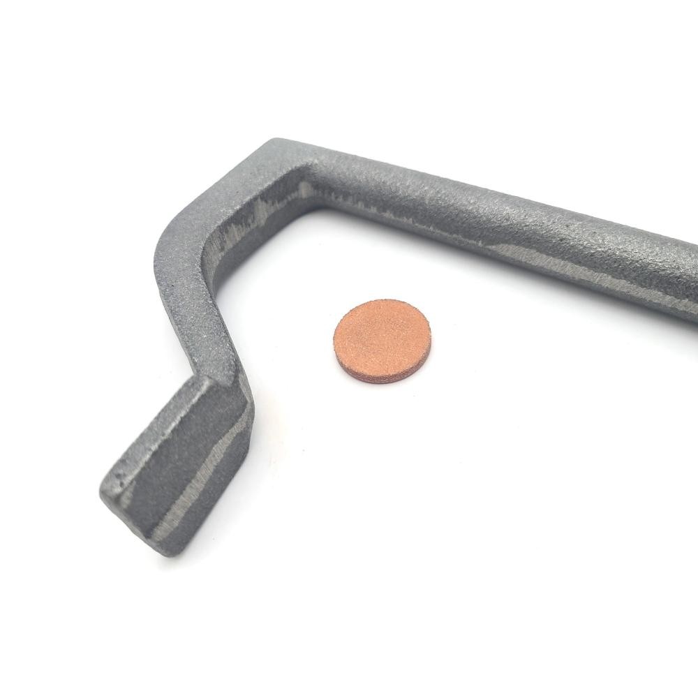 Taytools Workbench Holdfast with Leather Pad Ductile Cast Iron 2-Pack