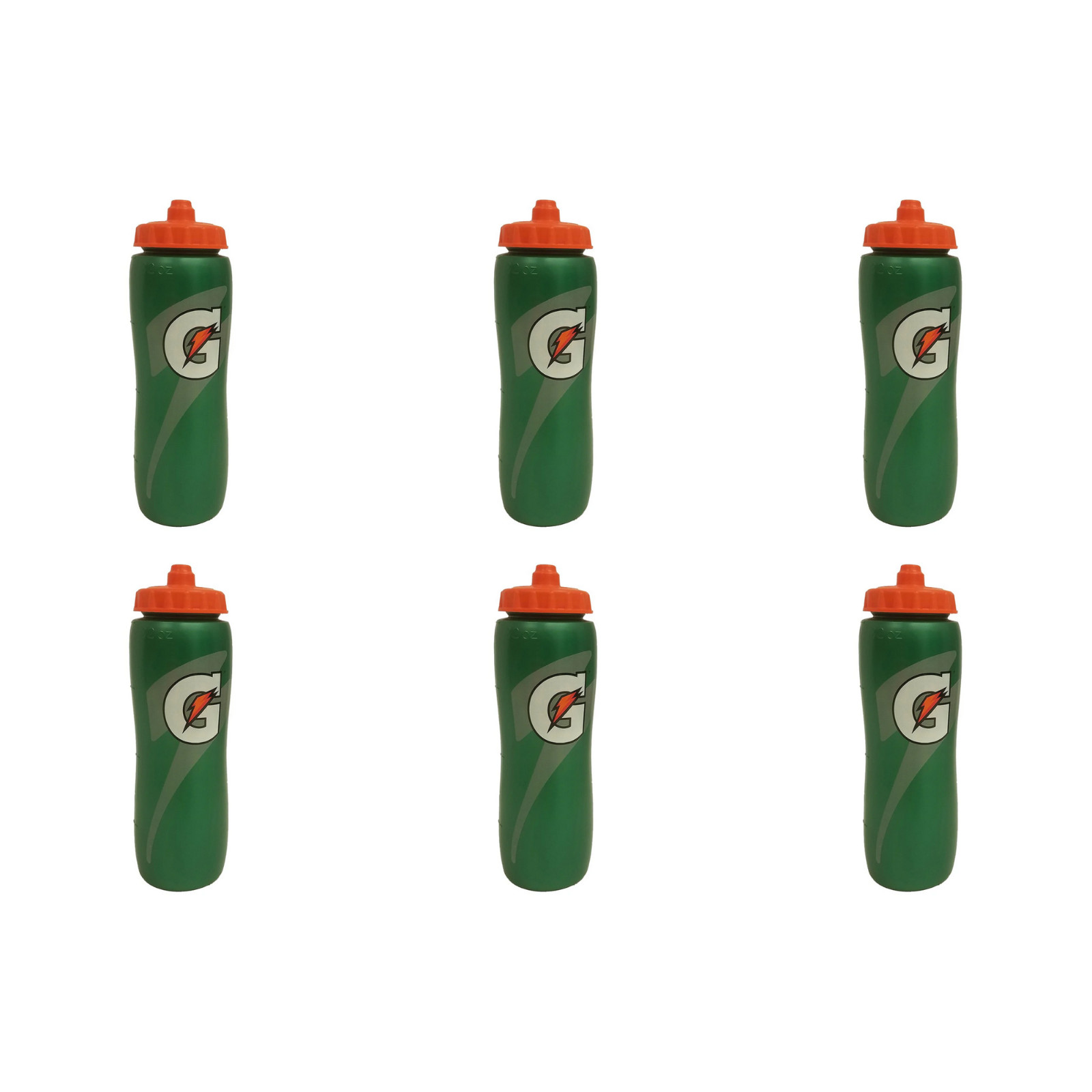 Gatorade Green 32oz Squeeze Bottle (6-Pack)