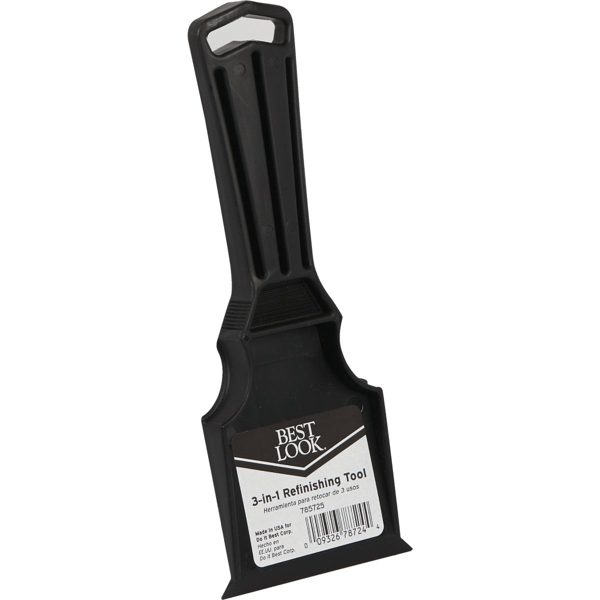 Best Look 3-In-1 Refinishing Scraper Tool 785725 Best Look 785725 009326787244