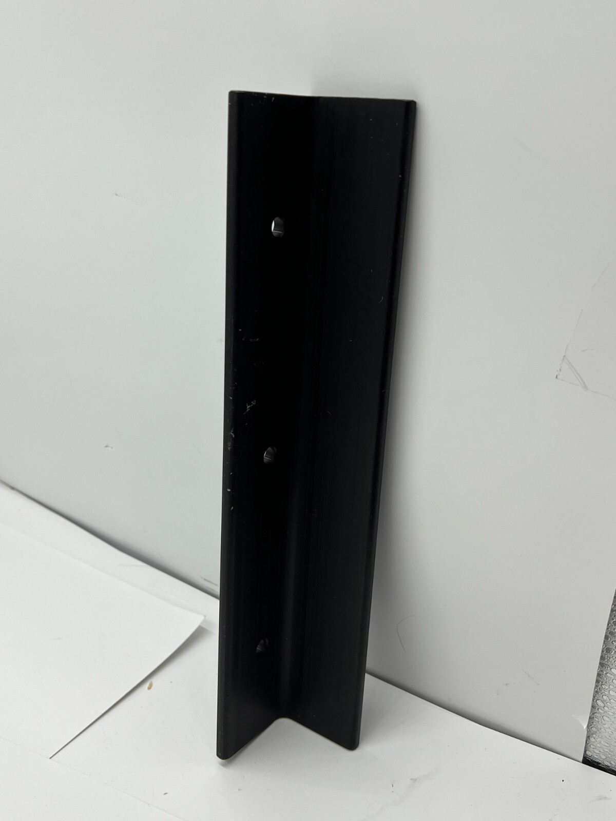 Securitron HEB-2BK-12 Header Extension Bracket 2 x 2 x 12" Black Anodized Finish