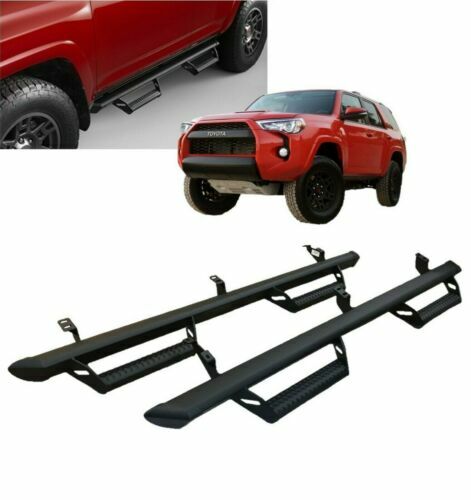 OEM TOYOTA 4RUNNER PREDATOR TUBE STEPS FOR 2014-2023  PT925-89180 BLACK