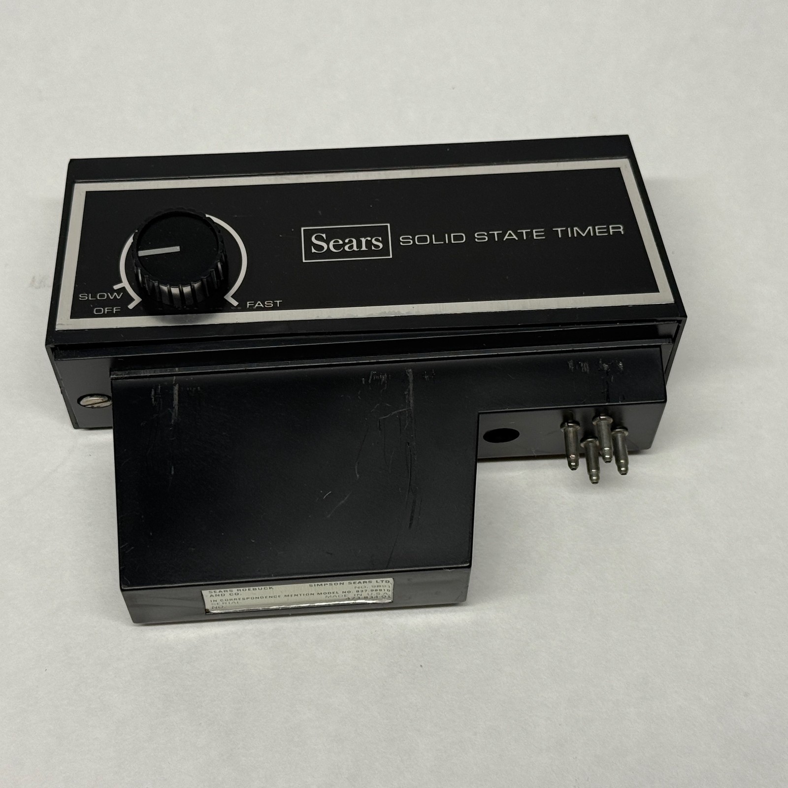 Vintage Solid State Timer for Sears Slide Projectors with Original Box