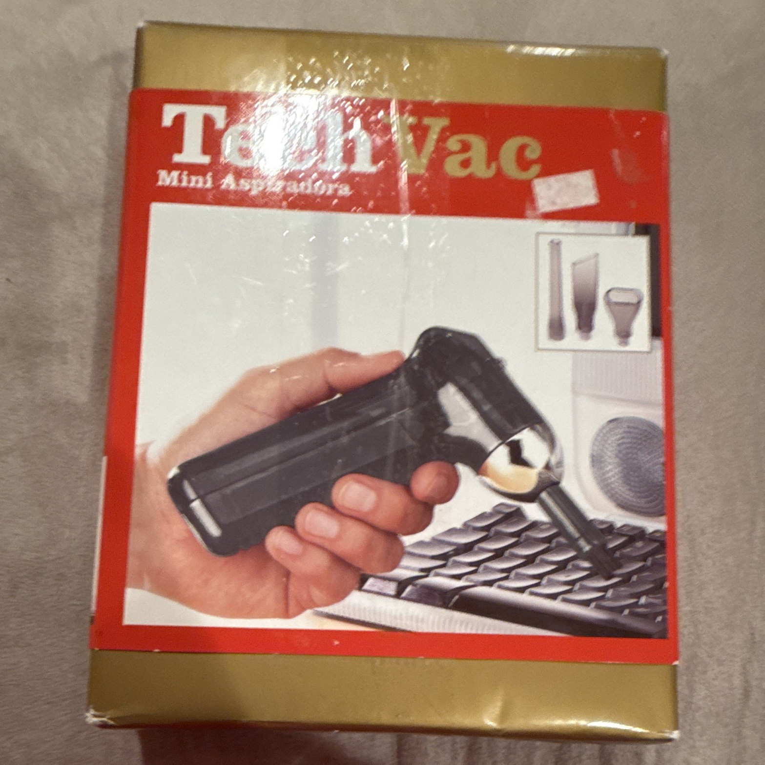 TechVac Mini Keyboard Cleaning Vacuum w/ Attachments
