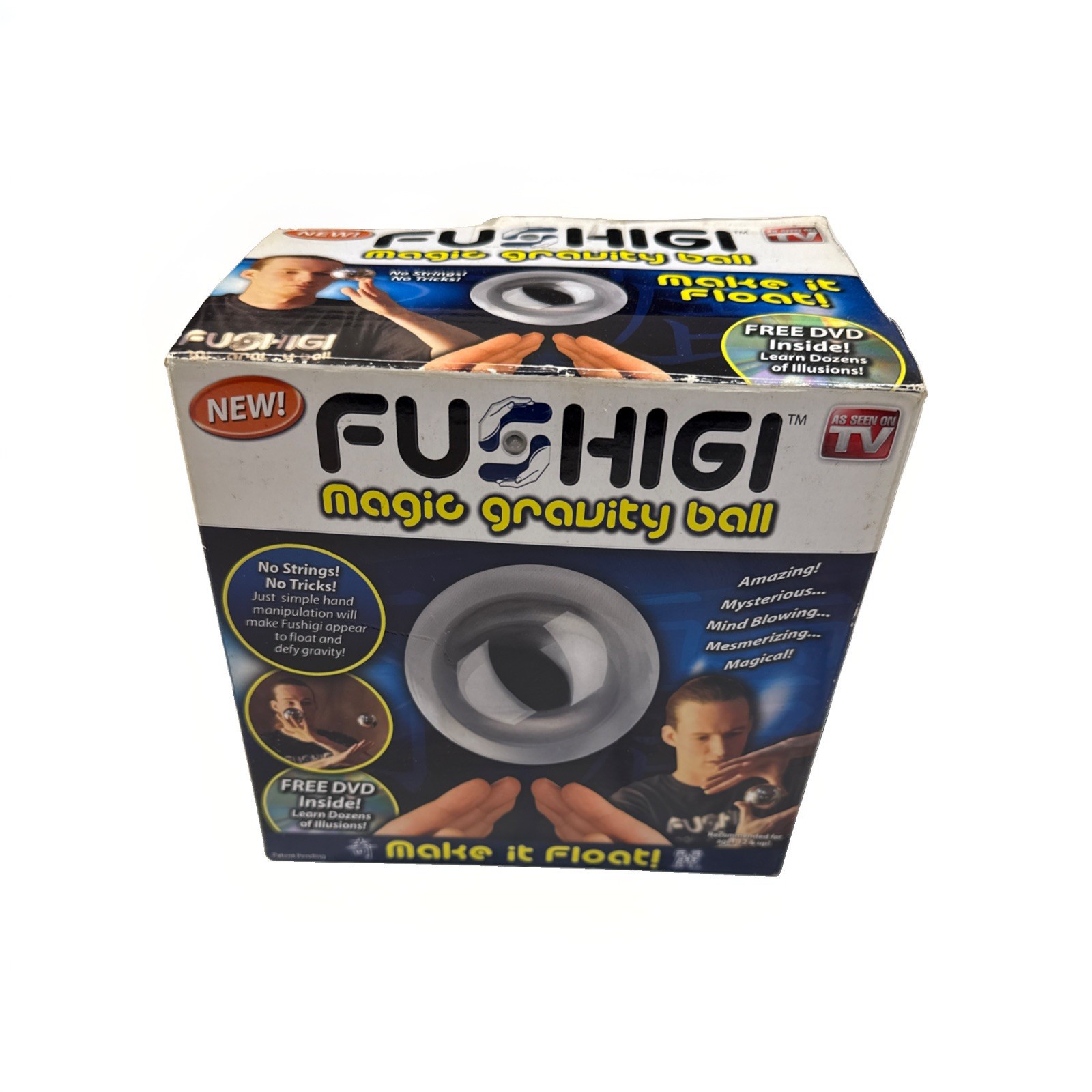 FUSHIGI Magic Gravity Ball Trick Toy With Pouch DVD Boxed Make It Float