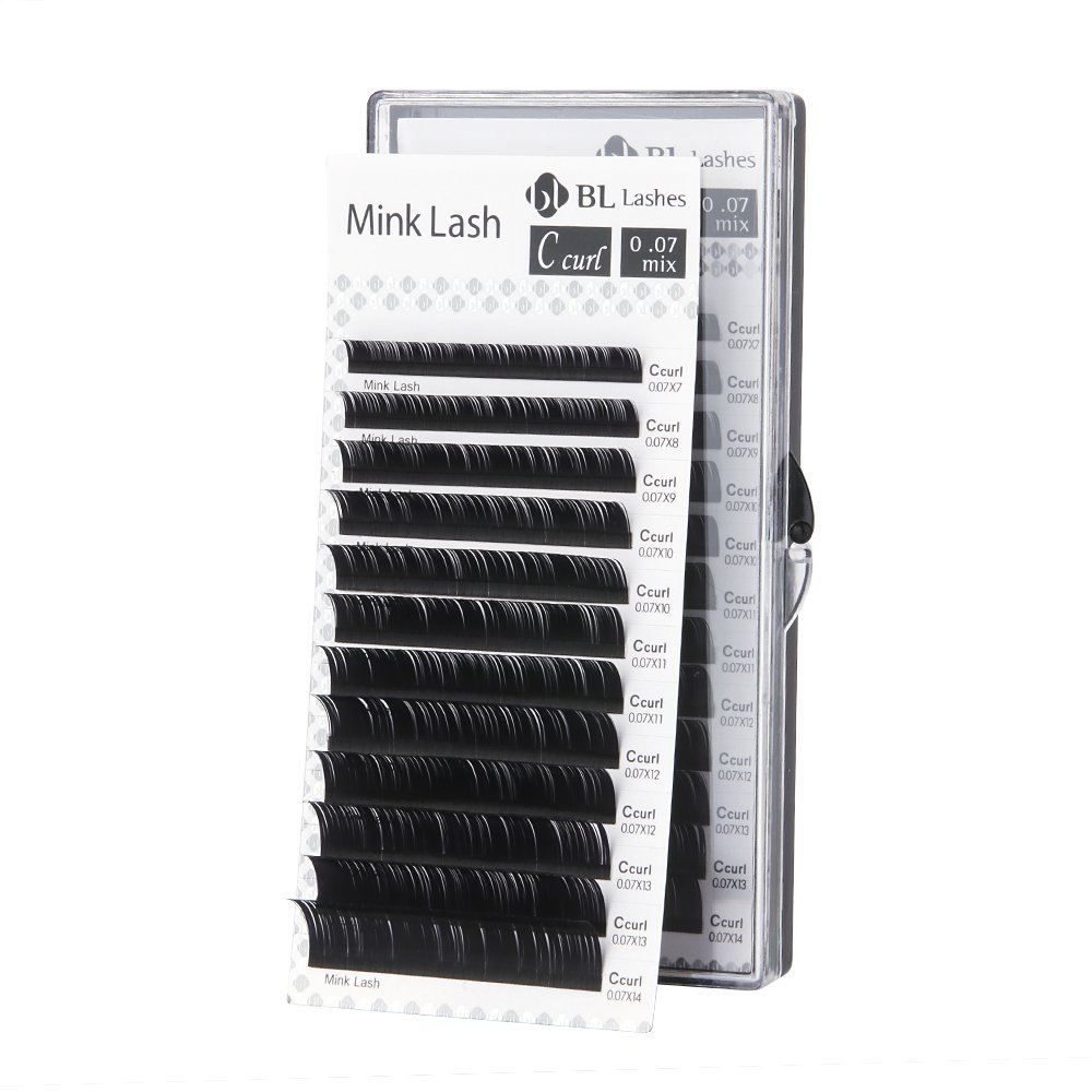 Blink BL Lashes Mink Lash Mixed Length B, C, D, J curl Eyelash Extensions